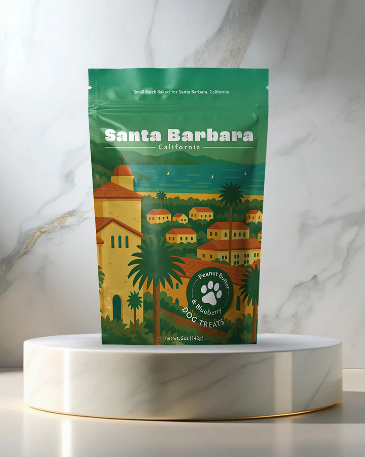 Santa Barbara Souvenir Dog Treats - 5oz
