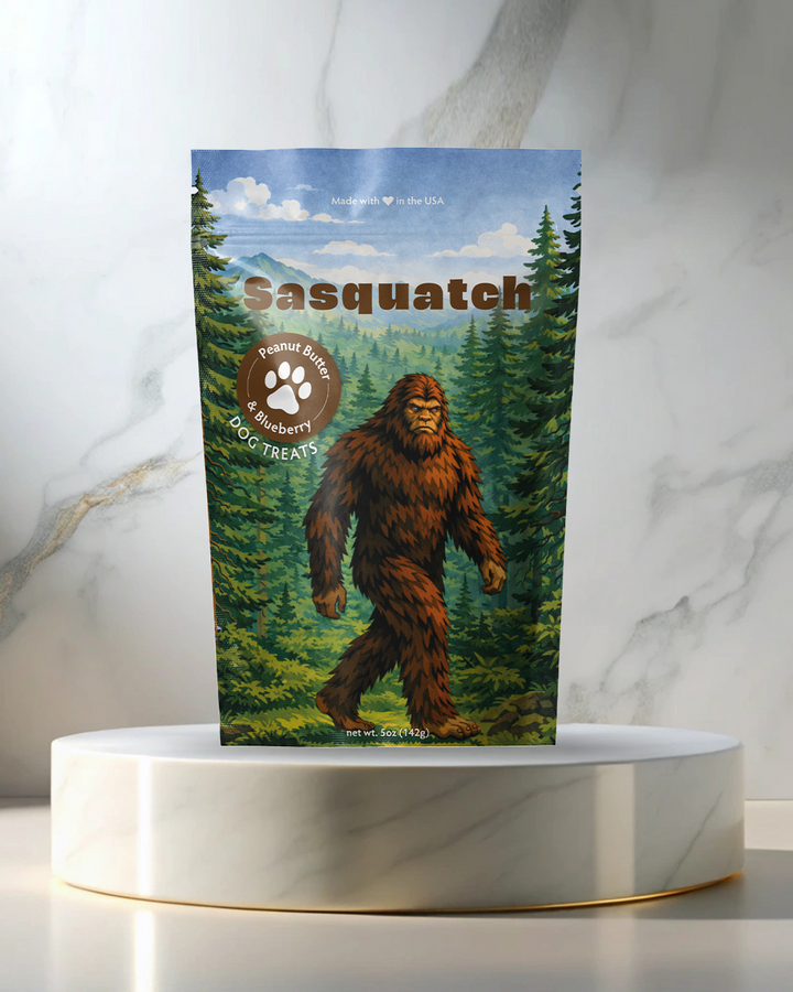 Sasquatch Souvenir Dog Treats - 5oz