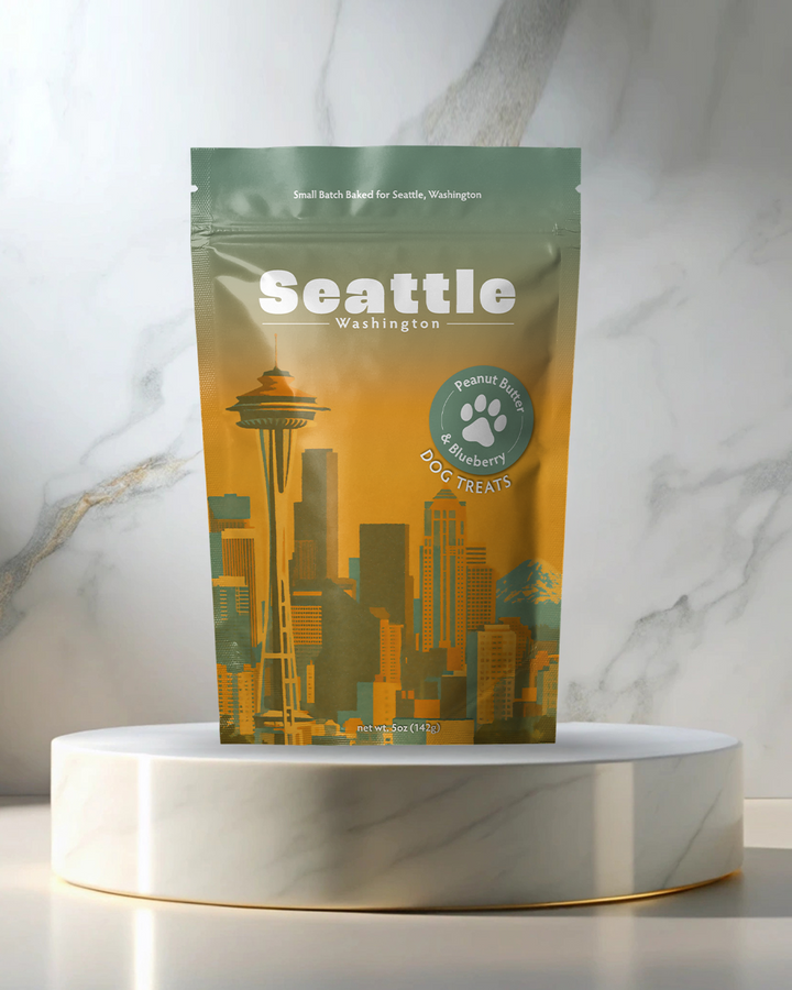 Seattle Souvenir Dog Treats - 5oz