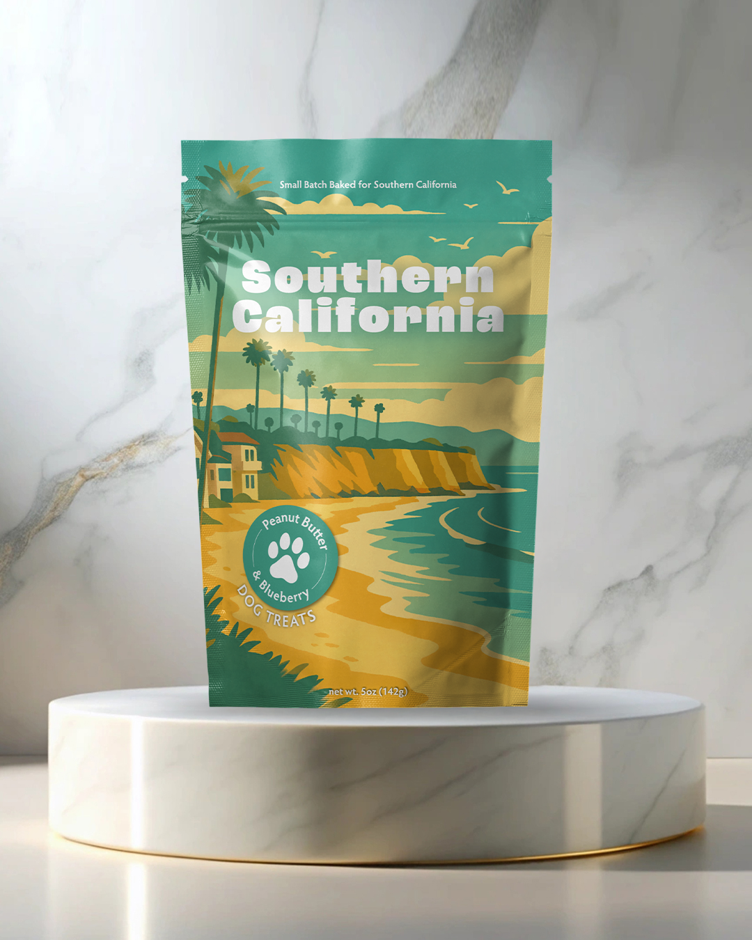 Southern California Souvenir Dog Treats - 5oz