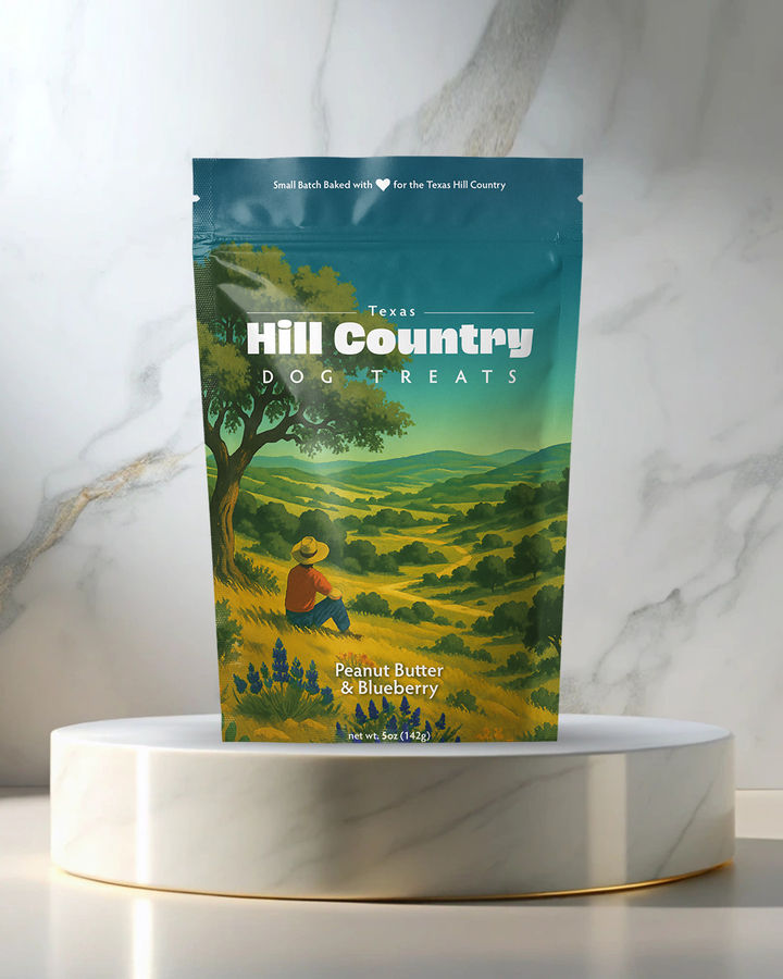 Texas Hill Country Souvenir Dog Treats