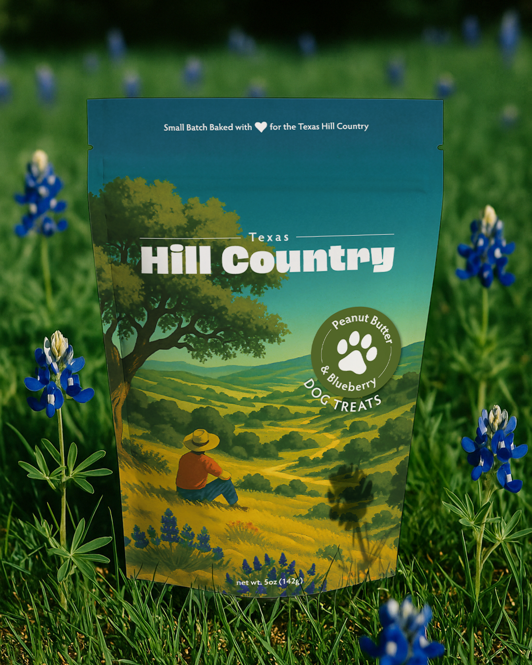 Texas Hill Country Souvenir Dog Treats - 5oz