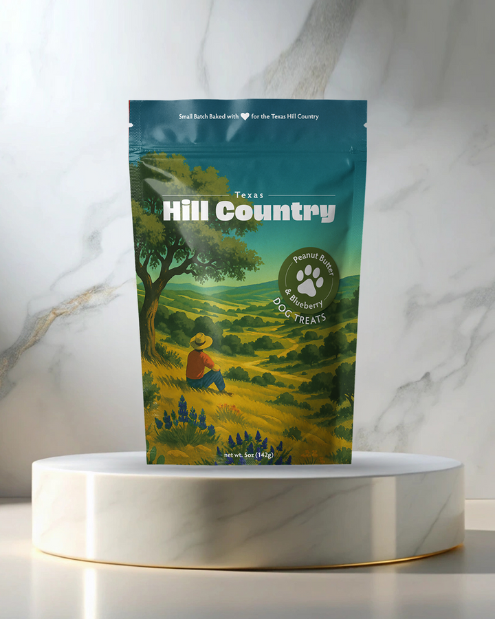 Texas Hill Country Souvenir Dog Treats - 5oz