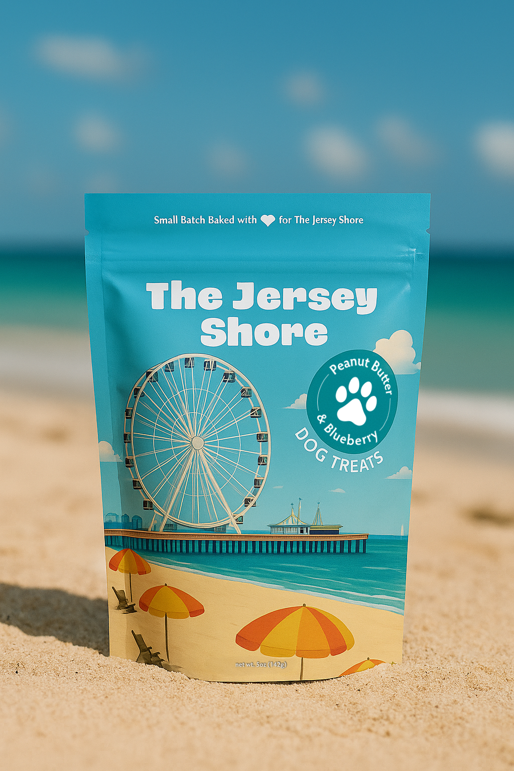 The Jersey Shore Souvenir Dog Treats - 5oz