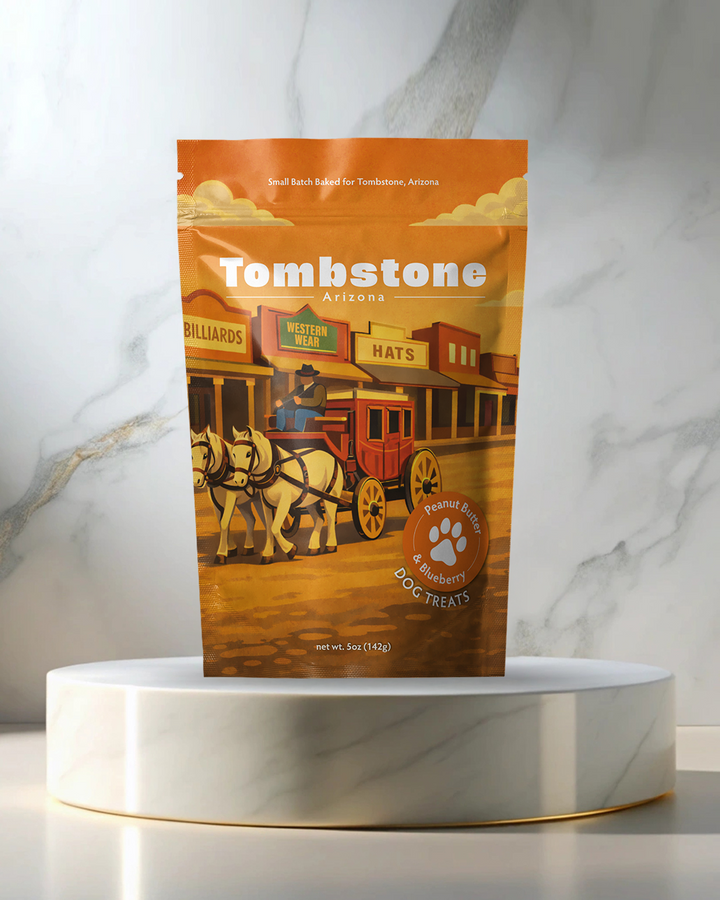 Tombstone, AZ Souvenir Dog Treats - 5oz