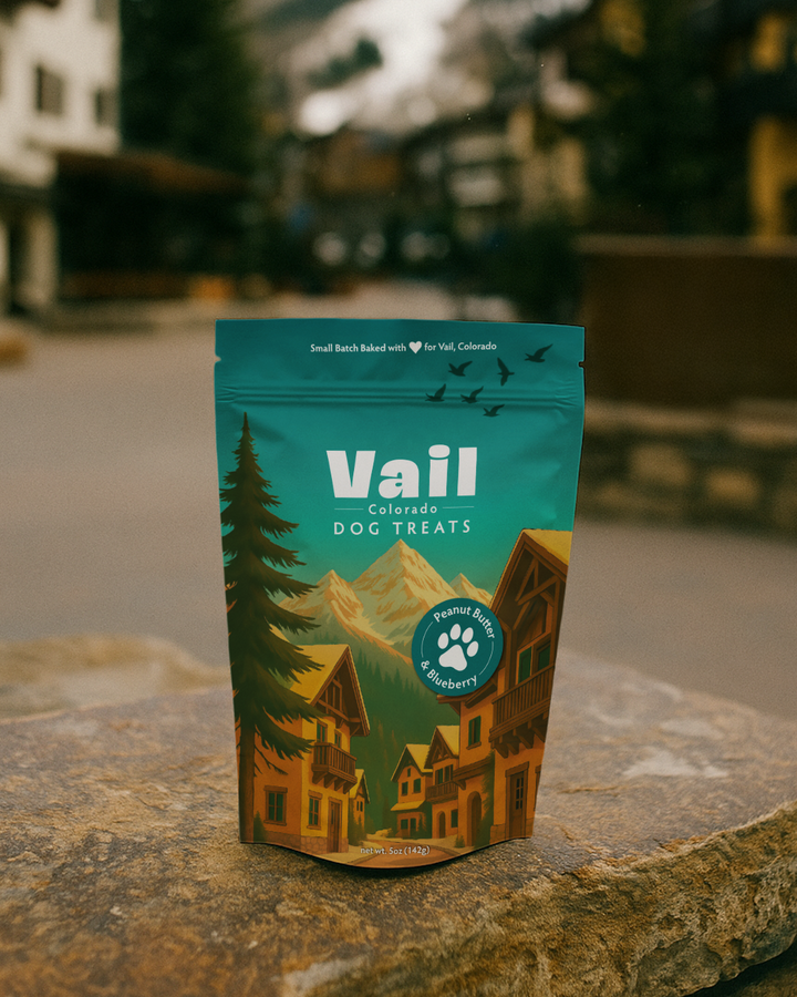 Vail, CO Souvenir Dog Treats - 5oz