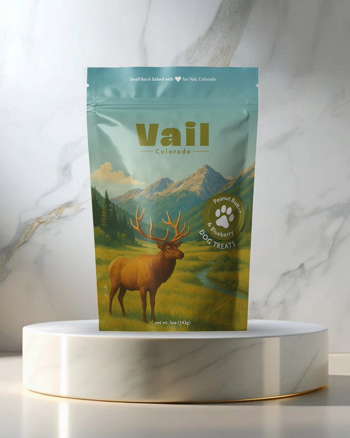 Vail, CO Summer Souvenir Dog Treats - 5oz