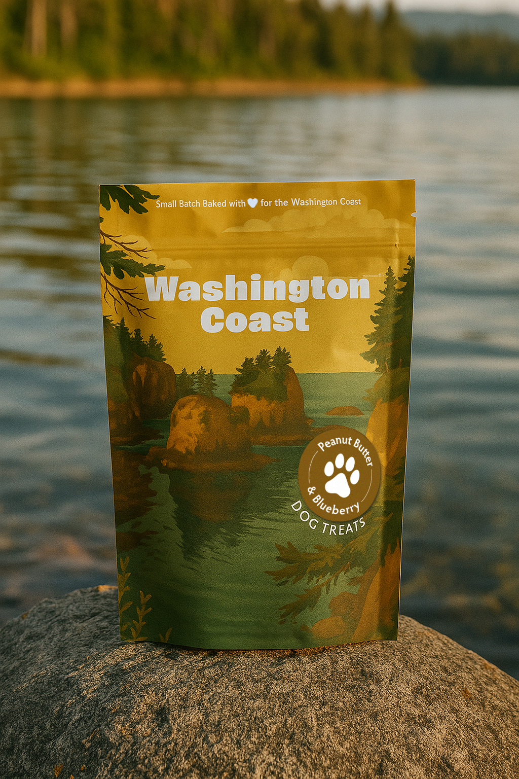 Washington Coast Souvenir Dog Treats - 5oz