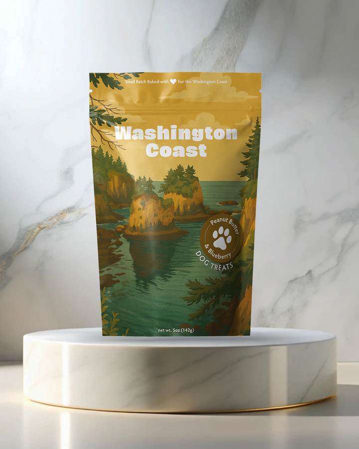 Washington Coast Souvenir Dog Treats - 5oz