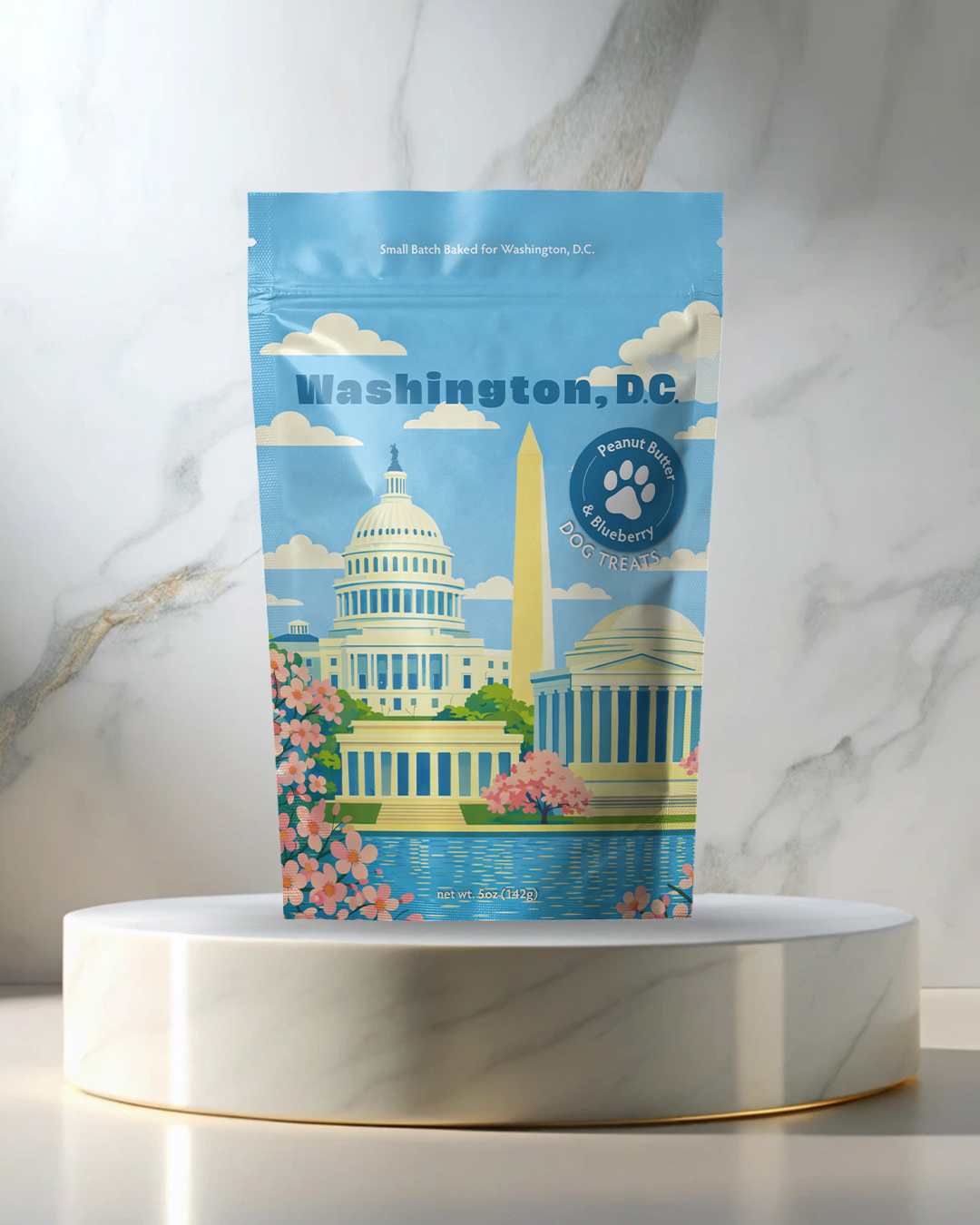 Washington D.C. Souvenir Dog Treats - 5oz