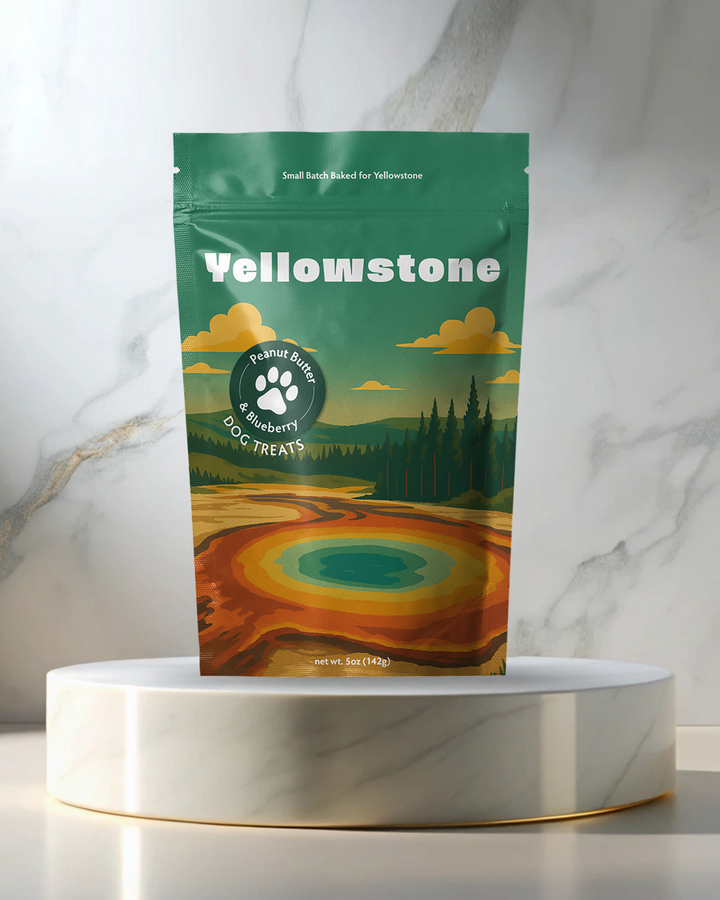 Yellowstone Souvenir Dog Treats - 5oz
